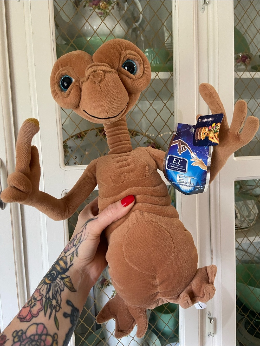 2000s 20th Anniversary Edition E.T. Toys”R”Us 1980s The Extraterrestrial Doll